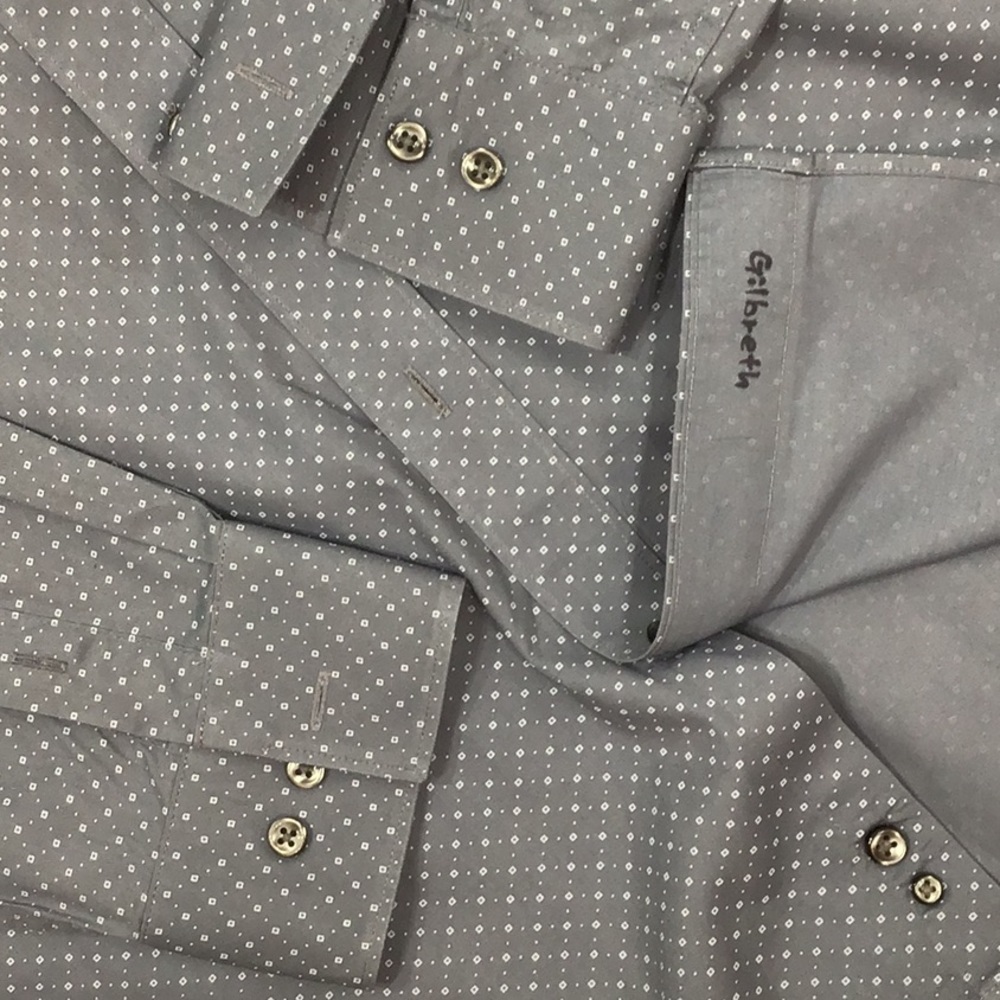 William Rast gray button down shirt L - Picture 6 of 7